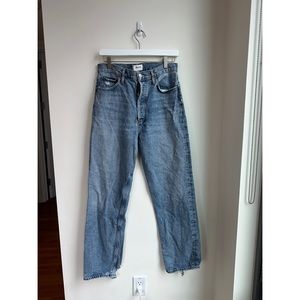 Agolde 90’s Pinch High Waist Straight Leg Jeans
